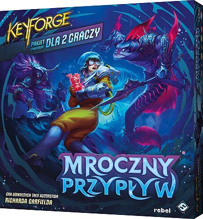 Okładka gry KeyForge: Mroczny Przypływ