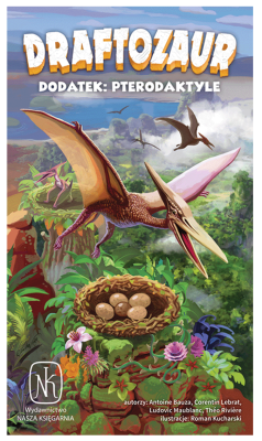 Okładka gry Draftozaur: Pterodaktyle