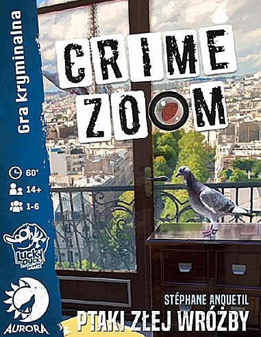 Okładka gry: Crime Zoom: Ptaki złej wróżby