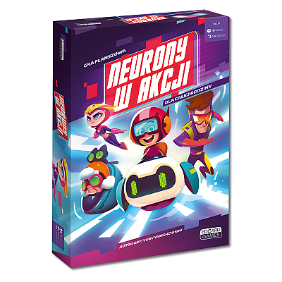Okładka gry: Neurony w akcji