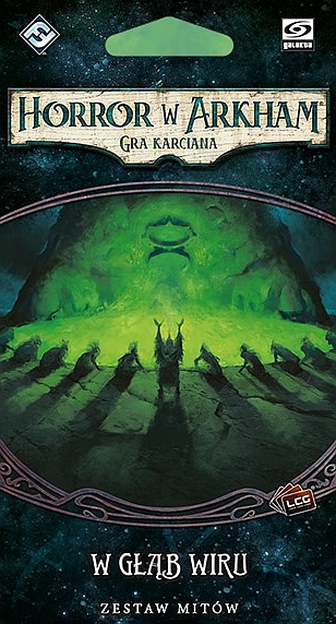 Okładka gry: Horror w Arkham LCG: W głąb wiru