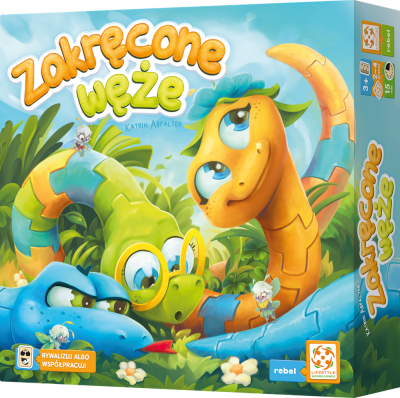 Okładka gry: Zakręcone węże