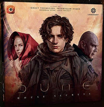 Okładka gry: Diuna: Sekrety Rodu