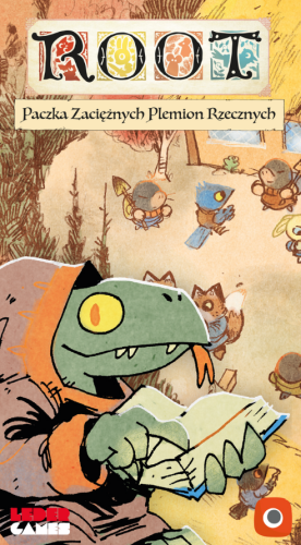 Okładka gry Root: Paczka Zaciężnych Plemion Rzecznych