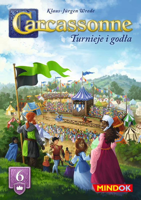 Okładka gry Carcassonne (3. edycja): Turnieje i godła (6)