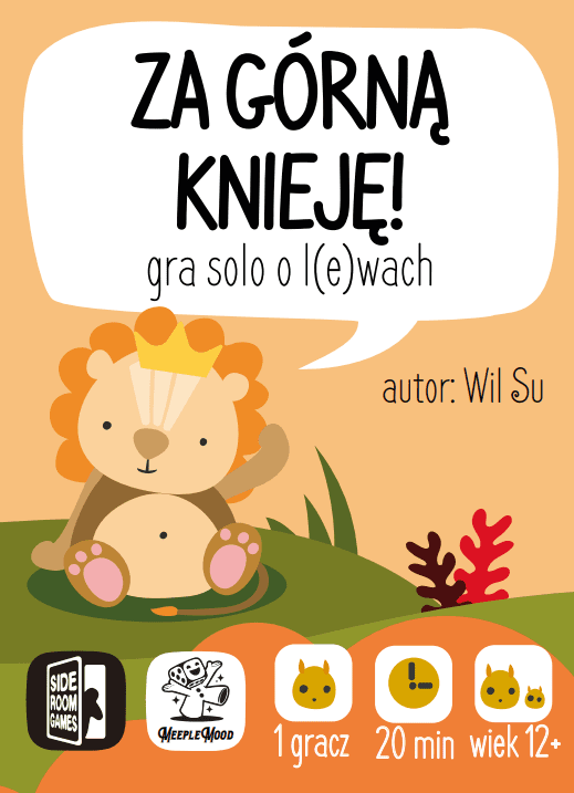 Okładka gry: Za Górną Knieję!