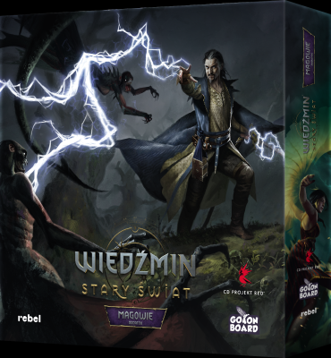 Okładka gry: Wiedźmin: Stary Świat: Magowie