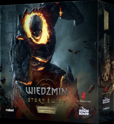 Okładka gry: Wiedźmin: Stary Świat: Legendarne łowy