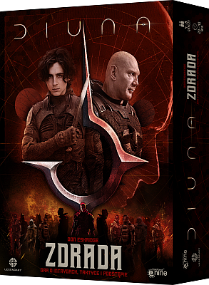 Okładka gry: Diuna: Zdrada