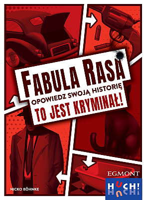 Okładka gry: Fabula rasa: To jest kryminał