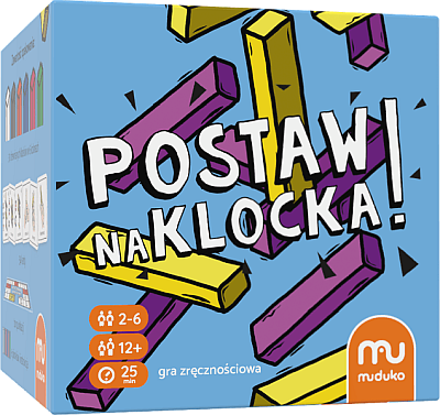 Okładka gry: Postaw na klocka