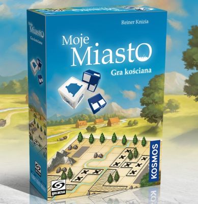 Okładka gry: Moje Miasto: Gra kościana