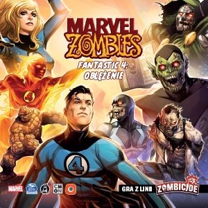Okładka gry: Marvel Zombies – Fantastic 4: Oblężenie
