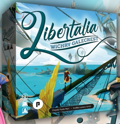 Okładka gry: Libertalia: Wichry Galecrest