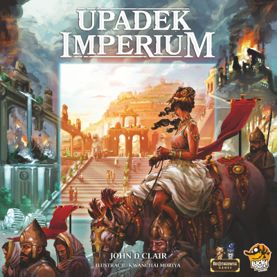 Okładka gry: Upadek imperium