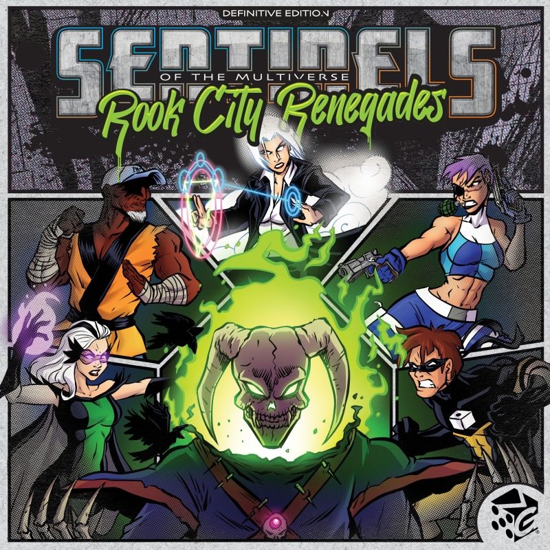 Okładka gry Sentinels of Multiverse: Rook City Renegades