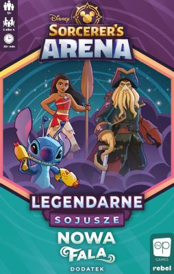 Okładka gry: Disney Sorcerer's Arena: Legendarne Sojusze - Nowa fala