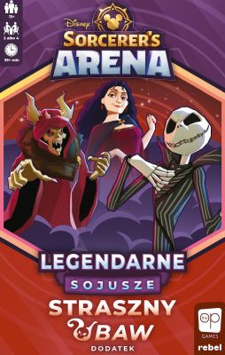 Okładka gry: Disney Sorcerer's Arena: Legendarne Sojusze - Straszny ubaw