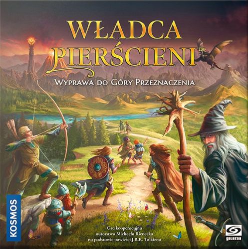 Okładka gry Władca Pierścieni: Wyprawa do Góry Przeznaczenia