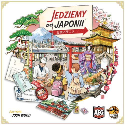 Okładka gry: Jedziemy do Japonii