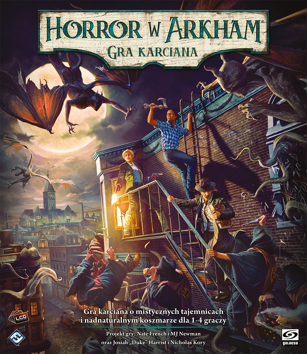 Okładka gry Horror w Arkham LCG: Gra kaciana