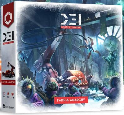 Okładka gry: D.E.I. - Divide et Impera: Wiara i Anarchia