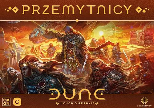 Okładka gry Dune: Wojna o Arrakis - Przemetnicy