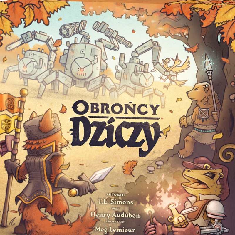 Okładka gry: Obrońcy dziczy