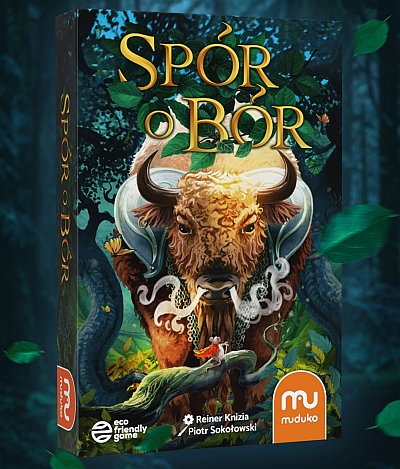 Okładka gry: Spór o bór