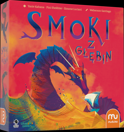 Okładka gry: Smoki z Głębin