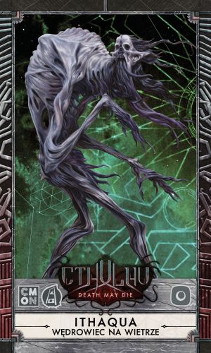 Okładka gry: Cthulhu: Death May Die: Fear of the Unknown - Ithaqua Wędrowiec na Wietrze