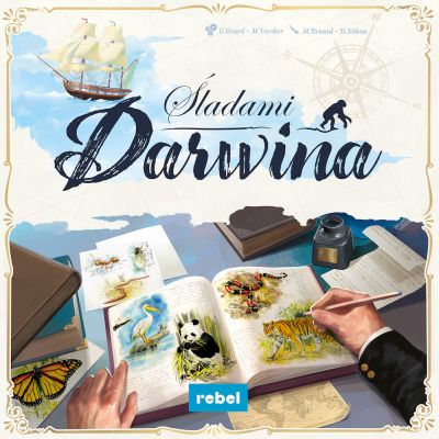 Okładka gry: Śladami Darwina