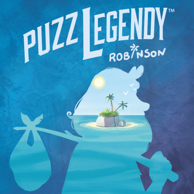 Okładka gry: Puzzlegendy - Robinson Crusoe