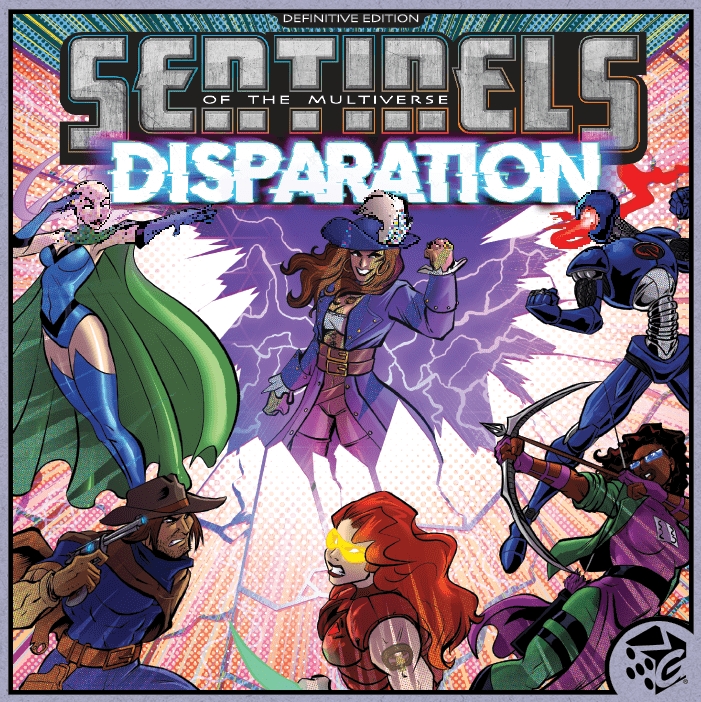 Okładka gry Sentinels of Multiverse: Disparation