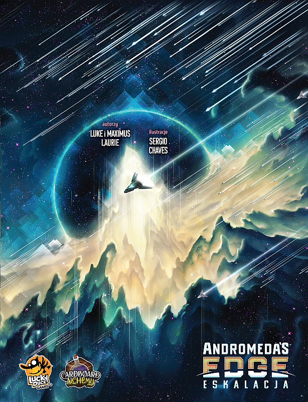 Okładka gry: Andromeda's Edge: Na krawędzi galaktyki - Eskalacja