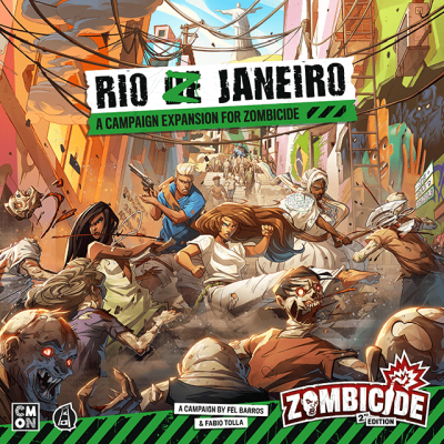Okładka gry: Zombicide (2. edycja) – Rio Z Janeiro