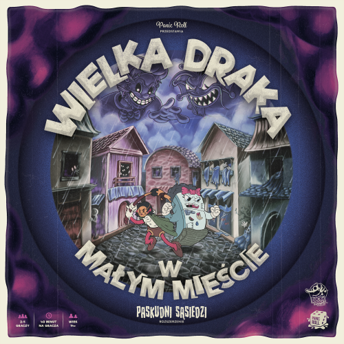 Okładka gry: Wielka draka w Małym Mieście: Paskudni sąsiedzi