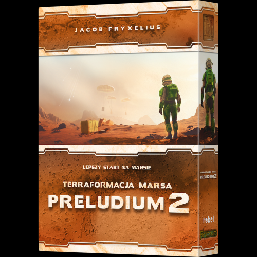 Okładka gry: Terraformacja Marsa: Preludium 2