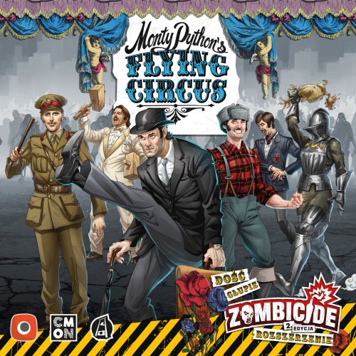 Okładka gry: Zombicide (2. edycja) - Monty Python's Flying Circus