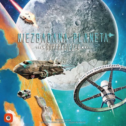 Okładka gry: Niezbadana planeta: Superksiężyc