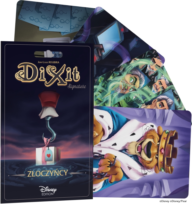 Grafika 2 — Dixit Signature: Złoczyńcy