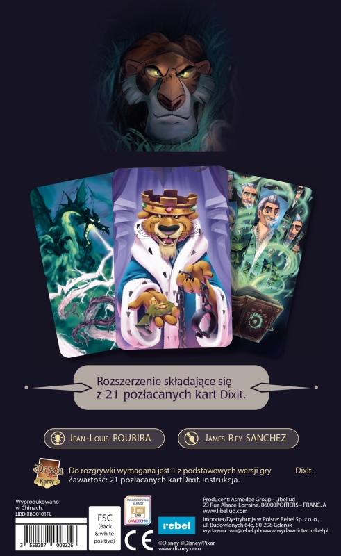 Grafika 4 — Dixit Signature: Złoczyńcy