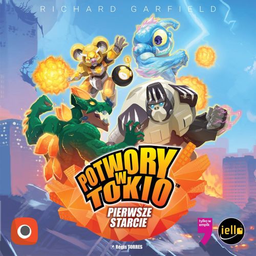 Okładka gry: Potwory w Tokio: Pierwsze Starcie