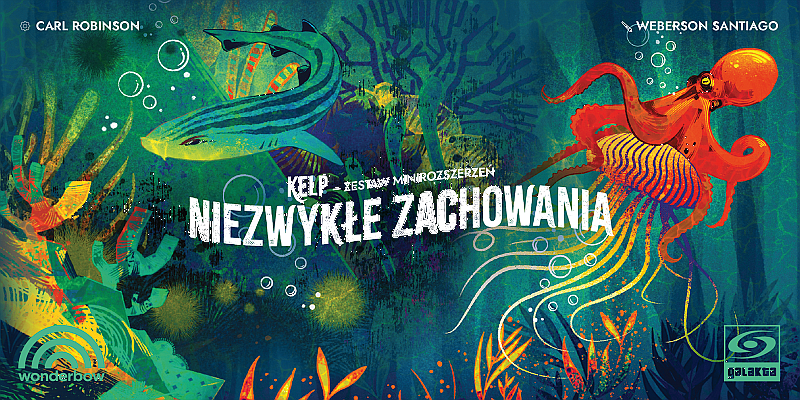 Okładka gry: Kelp: Macki kontra szczęki - Niezwykłe zachowania