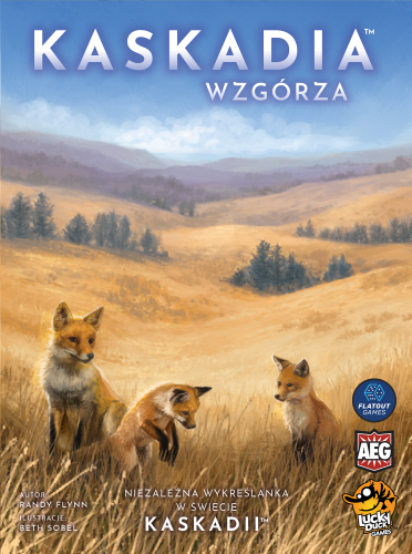 Okładka gry: Kaskadia: Wzgórza