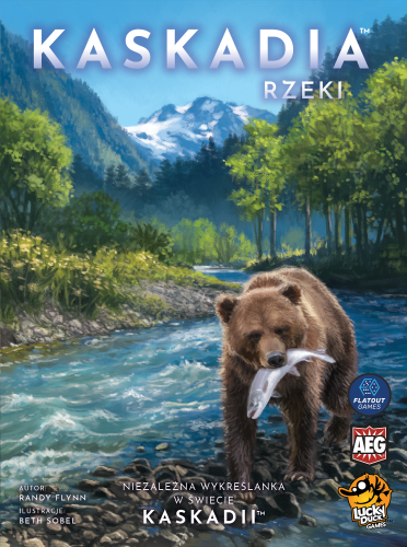Okładka gry: Kaskadia: Rzeki