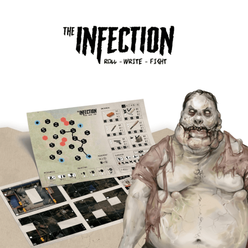Okładka gry: The Infection: Roll, Write and Fight