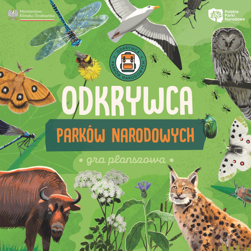 Okładka gry: Odkrywca Parków Narodowych