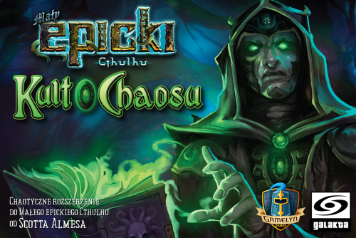Okładka gry: Mały Epicki Cthulhu: Kult Chaosu