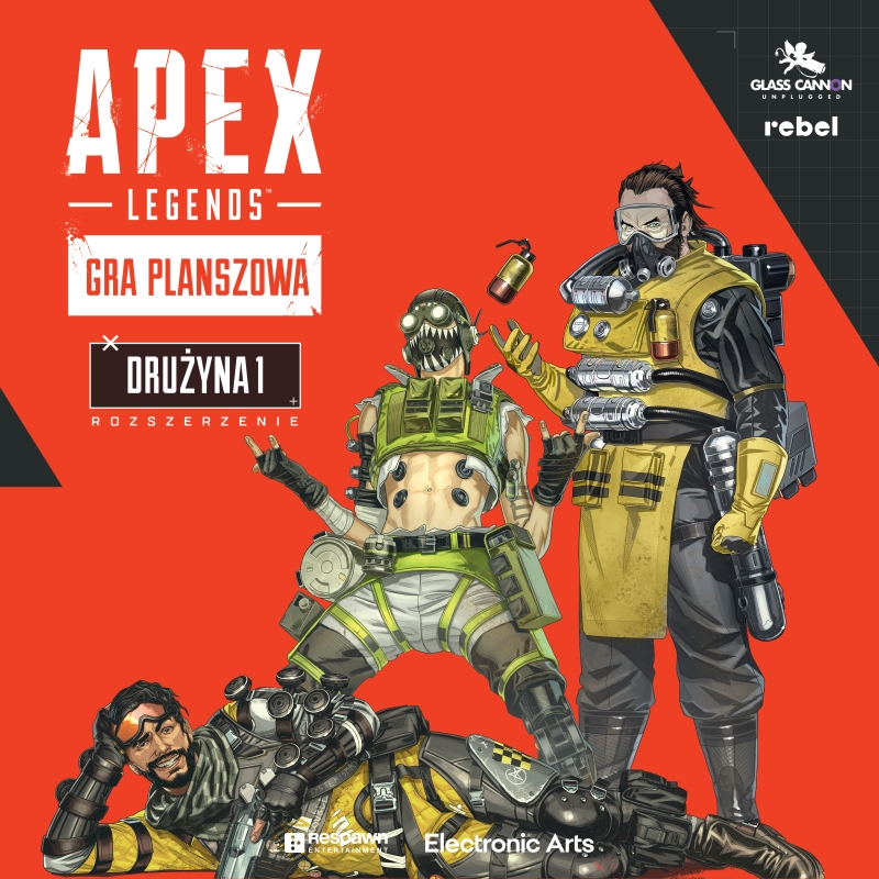 Okładka gry Apex Legends: Gra planszowa -Drużyna 1